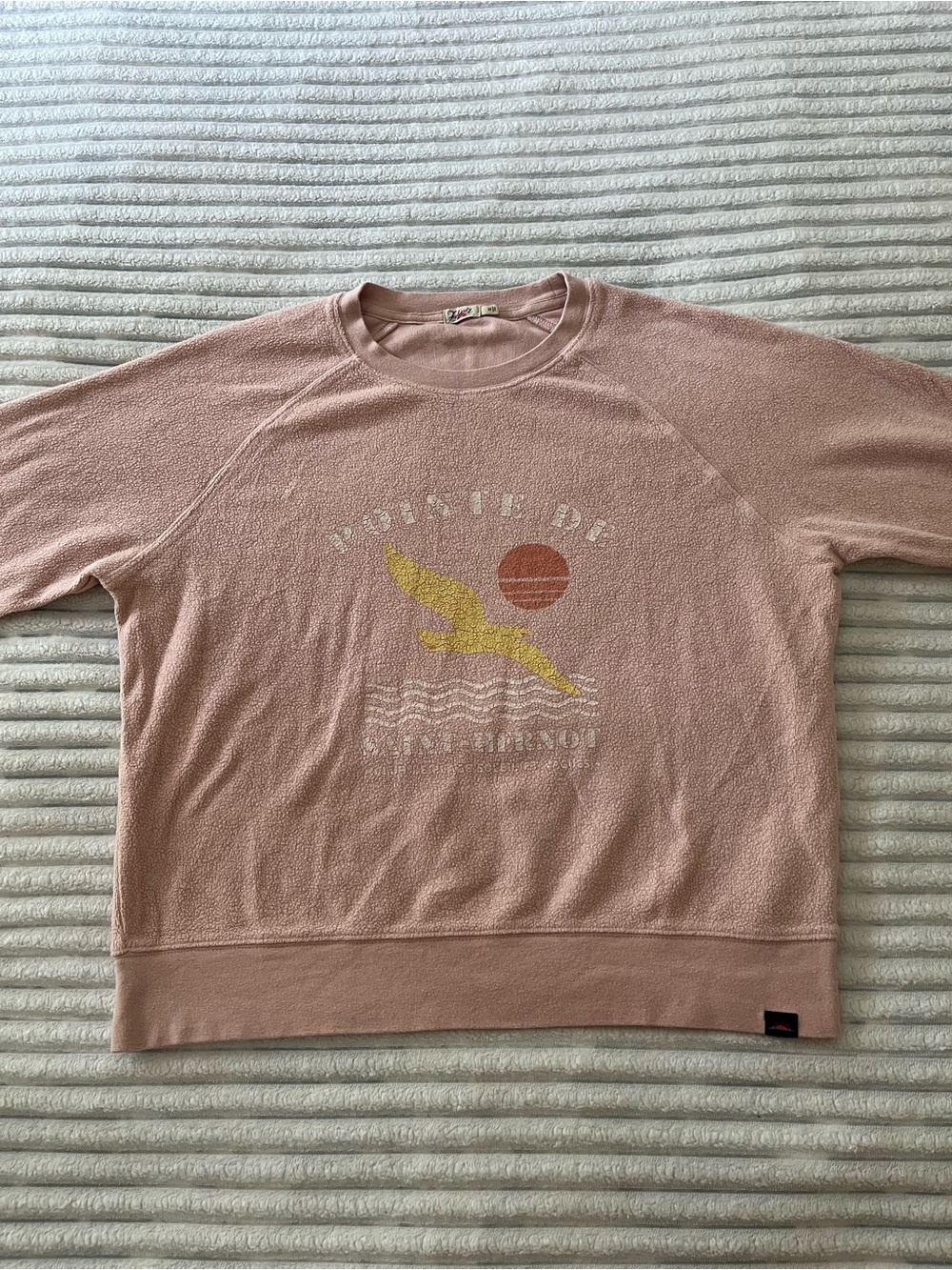 Faherty Pink Graphic Sweatshirt - Picture 7 of 13
